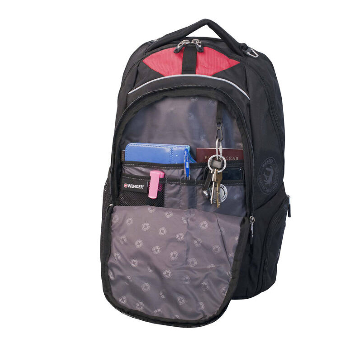 Рюкзак WENGER 15” 6772201408 чёрный/красный 30 л 3