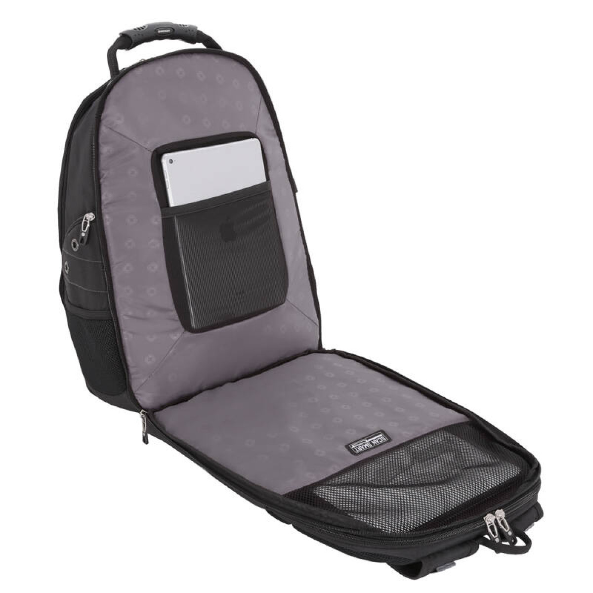 Рюкзак WENGER 15” 6939204408 чёрный/серебристый 29 л 2