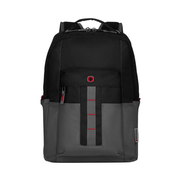 Рюкзак WENGER 16" 601901 черный/серый 20 л