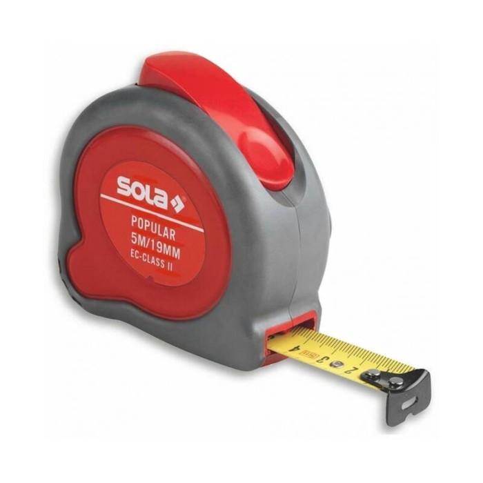 Рулетка 5 м SOLA Popular PP 50024301