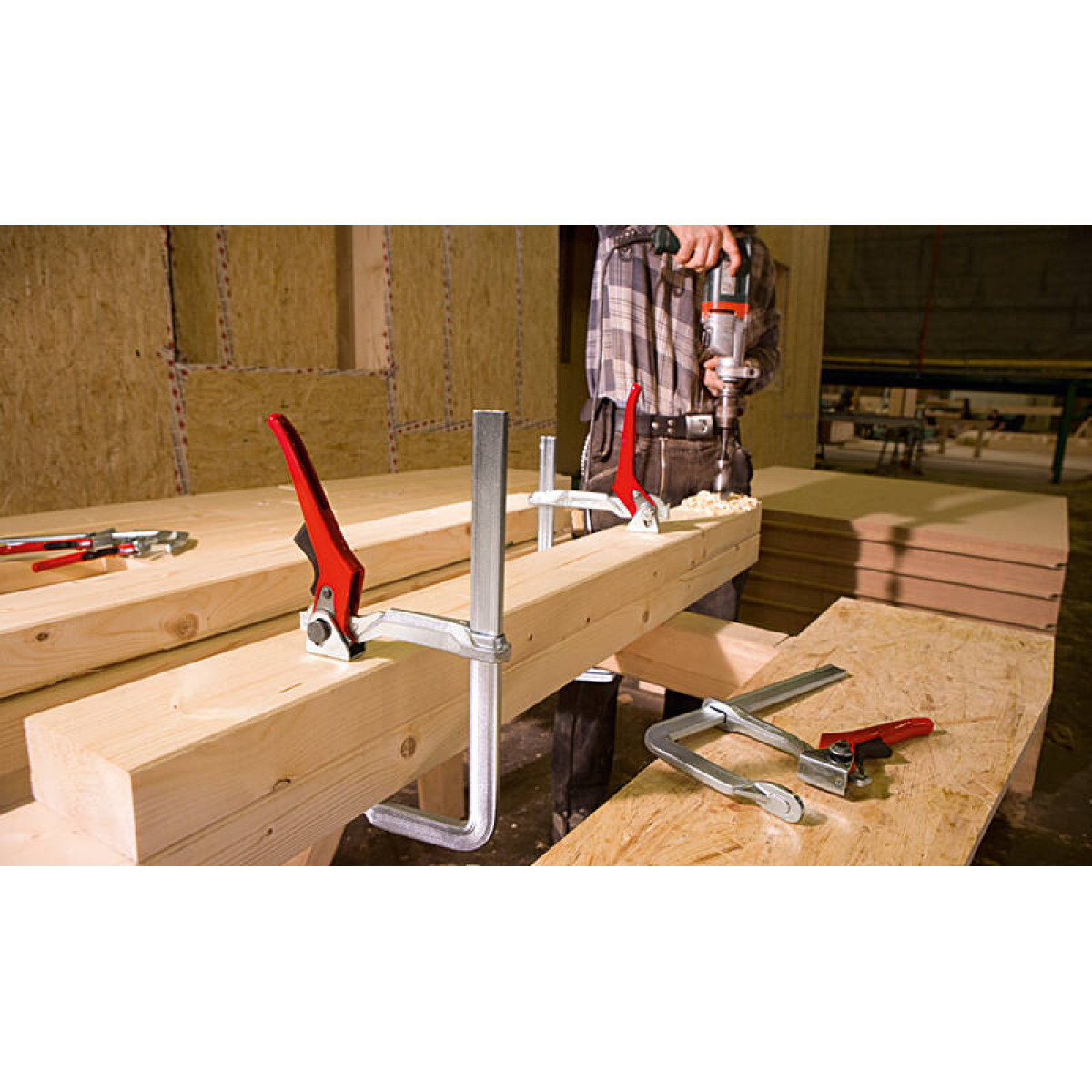 Рычажная струбцина 300/120 BESSEY BE-GH30-12 2
