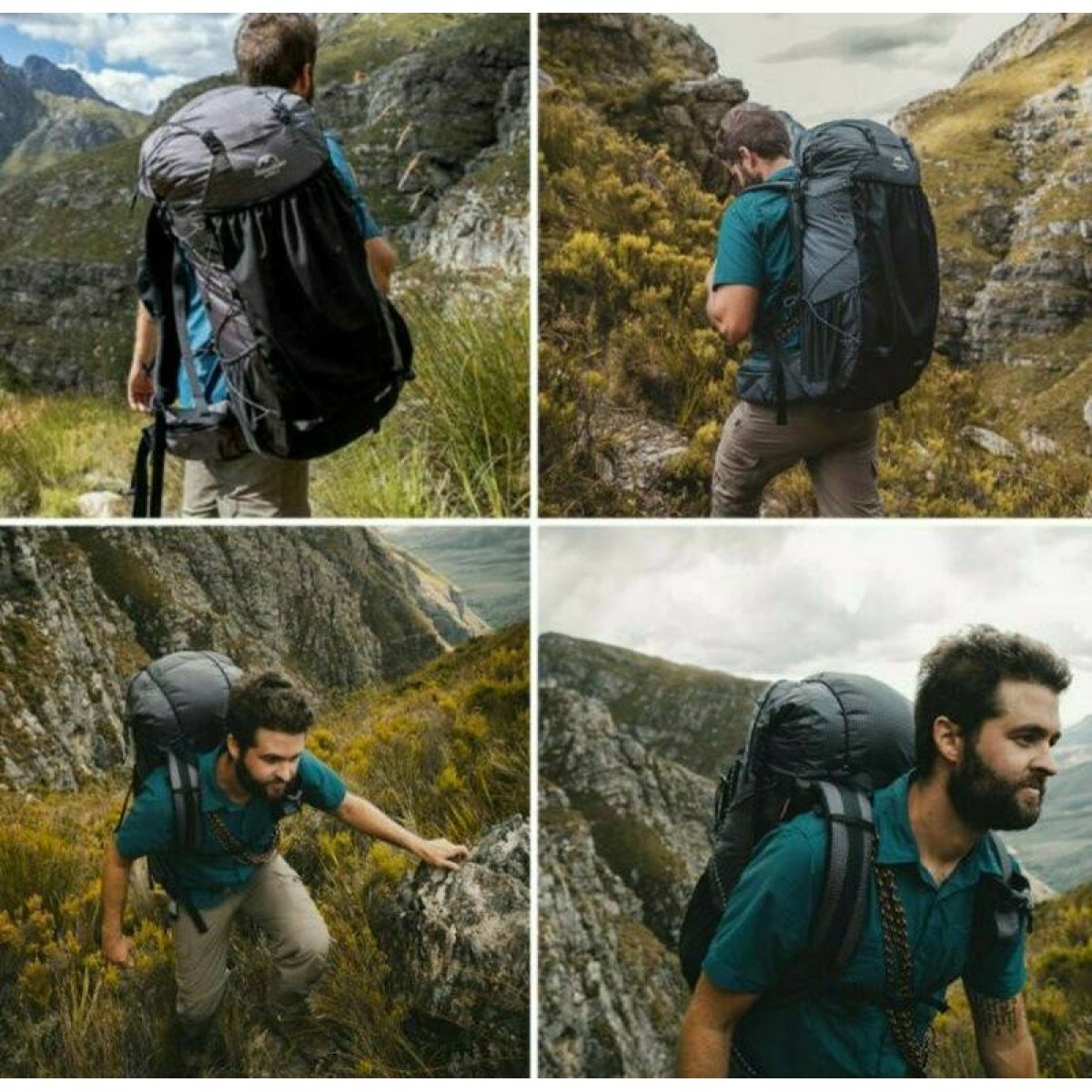 Рюкзак Naturehike NH20BB113 40 л + 5 л походный 6927595765401 3