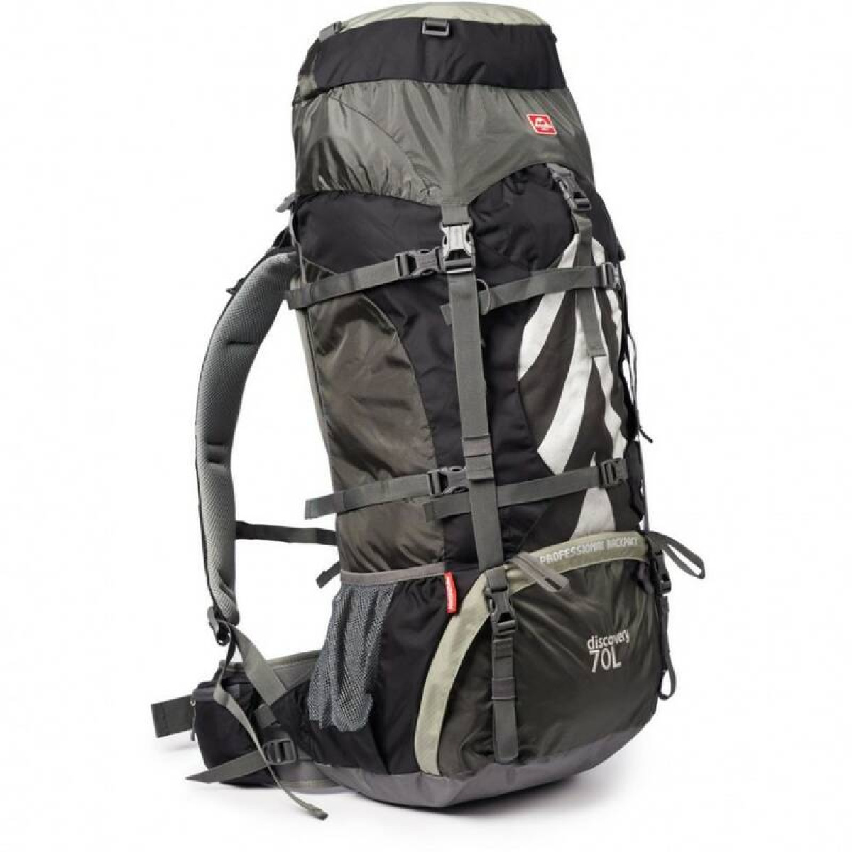 Рюкзак Naturehike NH70B070-B 70L черно-серый 6927595709009 2