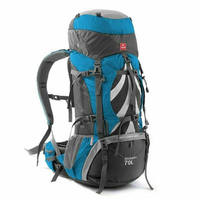 Рюкзак Naturehike NH70B070-B 70L голубой 6927595709023