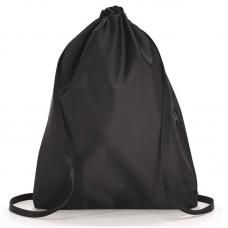 Рюкзак спортивный складной женский Reisenthel Mini Maxi Sacpack Black AU7003, для обуви, школьный