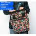 Рюкзак женский Reisenthel Allrounder R Dark Happy Flowers JR7048, городской, сумка рюкзак, для ноутбука, мужской