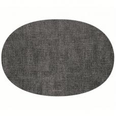 Салфетка подстановочная овальная двухсторонняя Guzzini Fabric, темно-серая 22604622