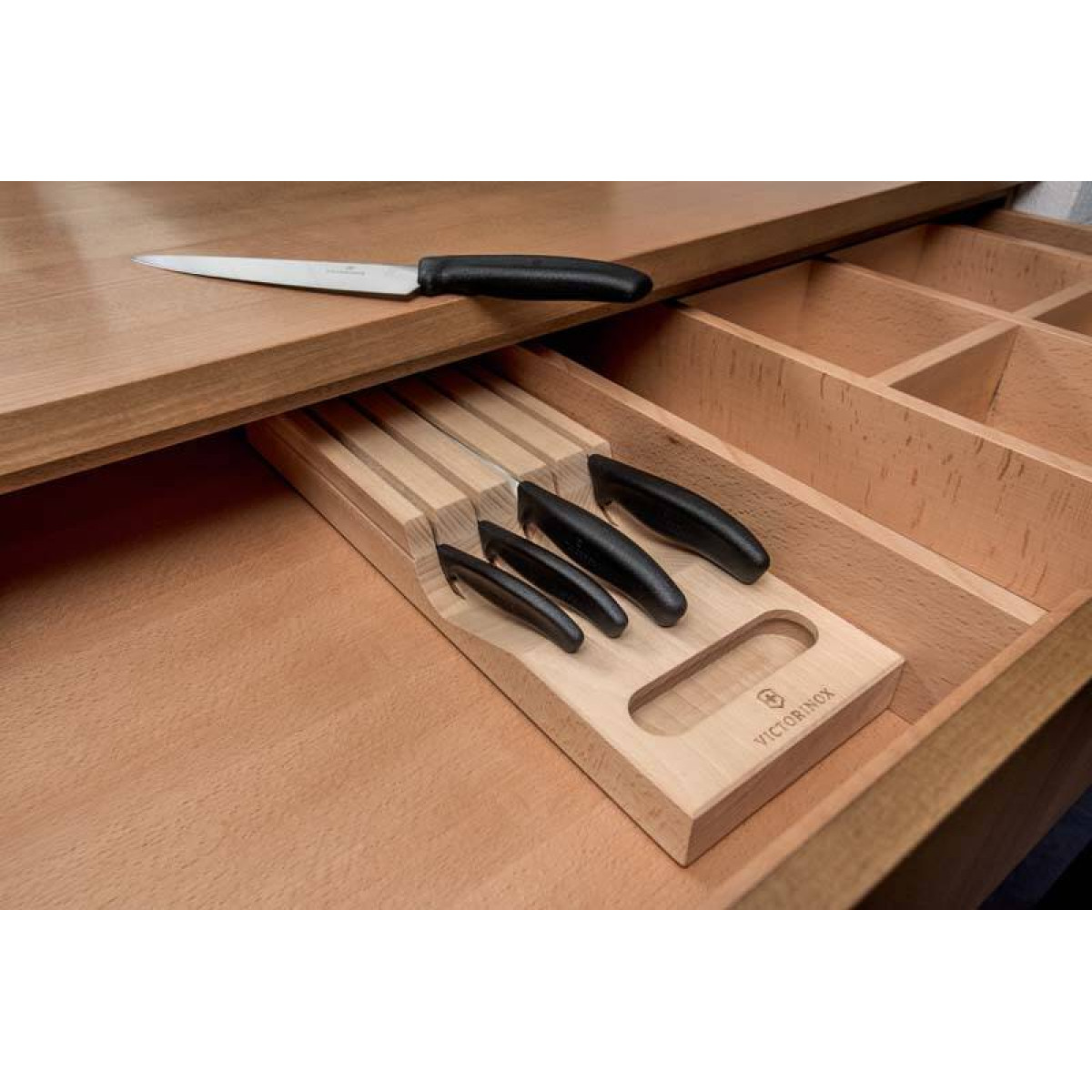 Набор Victorinox кухонный, 5 предметов, в подставке из бука 5