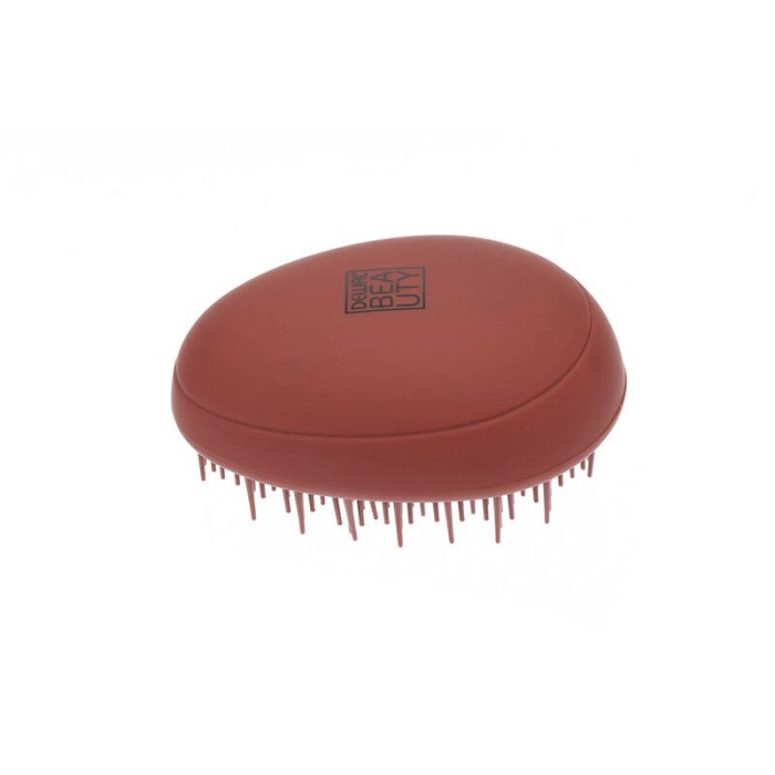 Щетка массажная Dewal Beauty DBPR4Brown коричневая