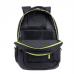 Школьный рюкзак TORBER CLASS X + Мешок для сменной обуви в подарок! T5220-22-BLK-GRN-M