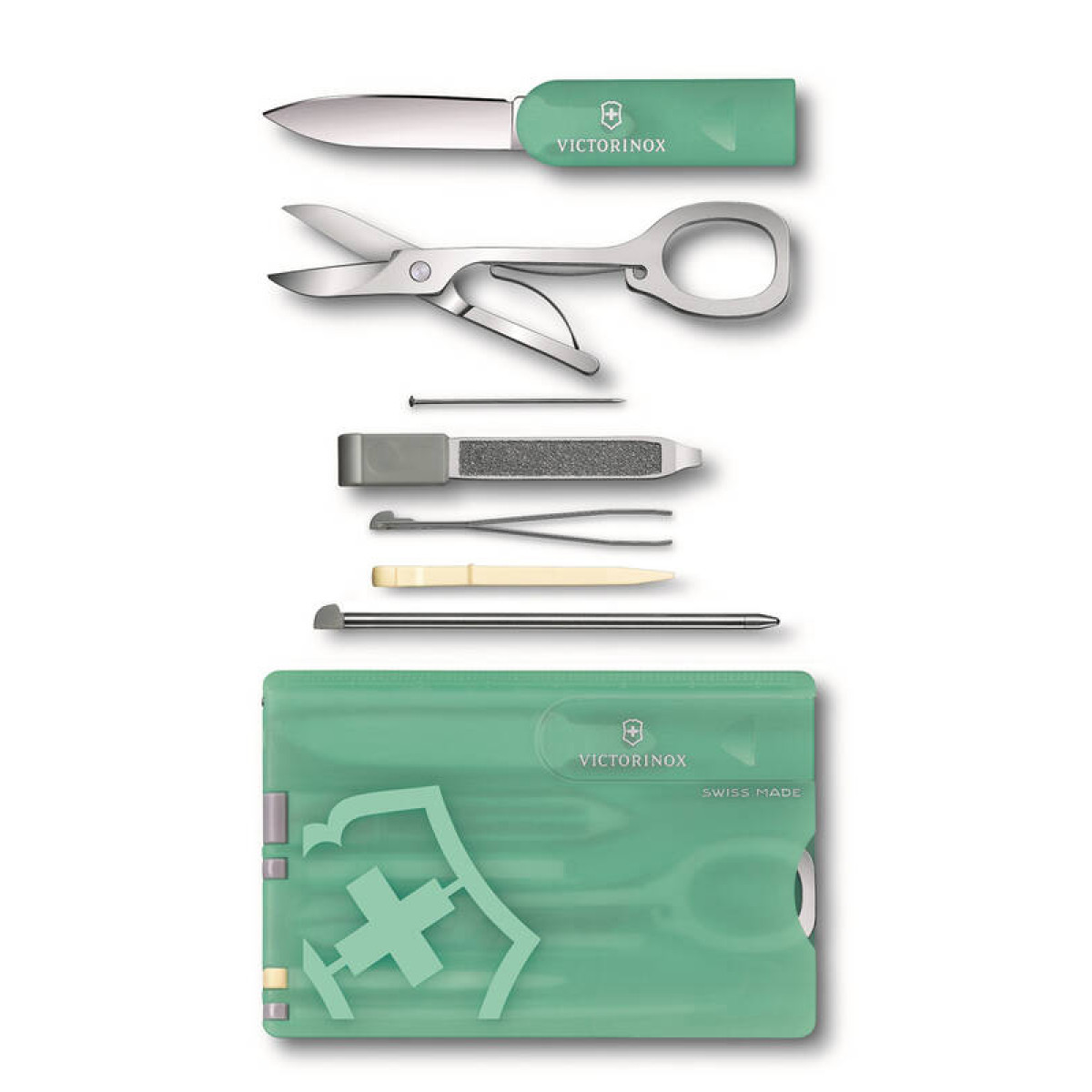 Швейцарская карточка VICTORINOX Classic Fresh Energy SE 2020 10 функций 5