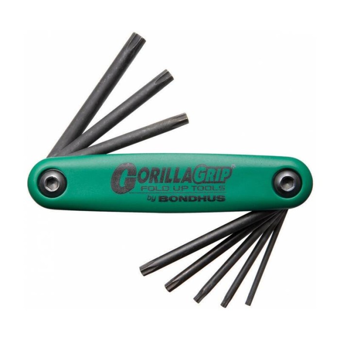 Складной набор штифтовых ключей TORX Bondhus 12632 8 предметов