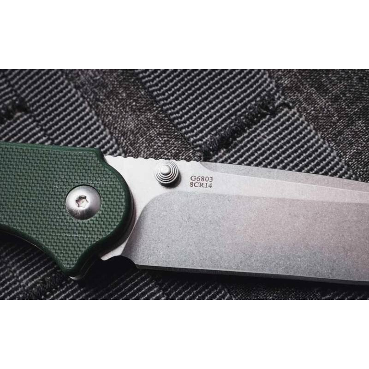 Складной нож Ganzo G6803-GB, зеленый 11