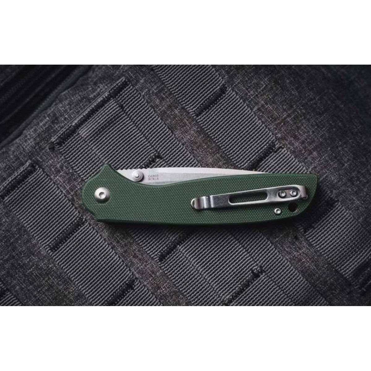 Складной нож Ganzo G6803-GB, зеленый 12