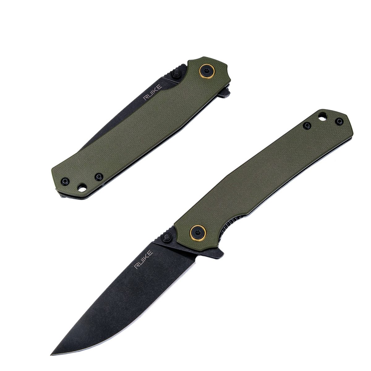 Складной нож Ruike P801-G, зеленый 7
