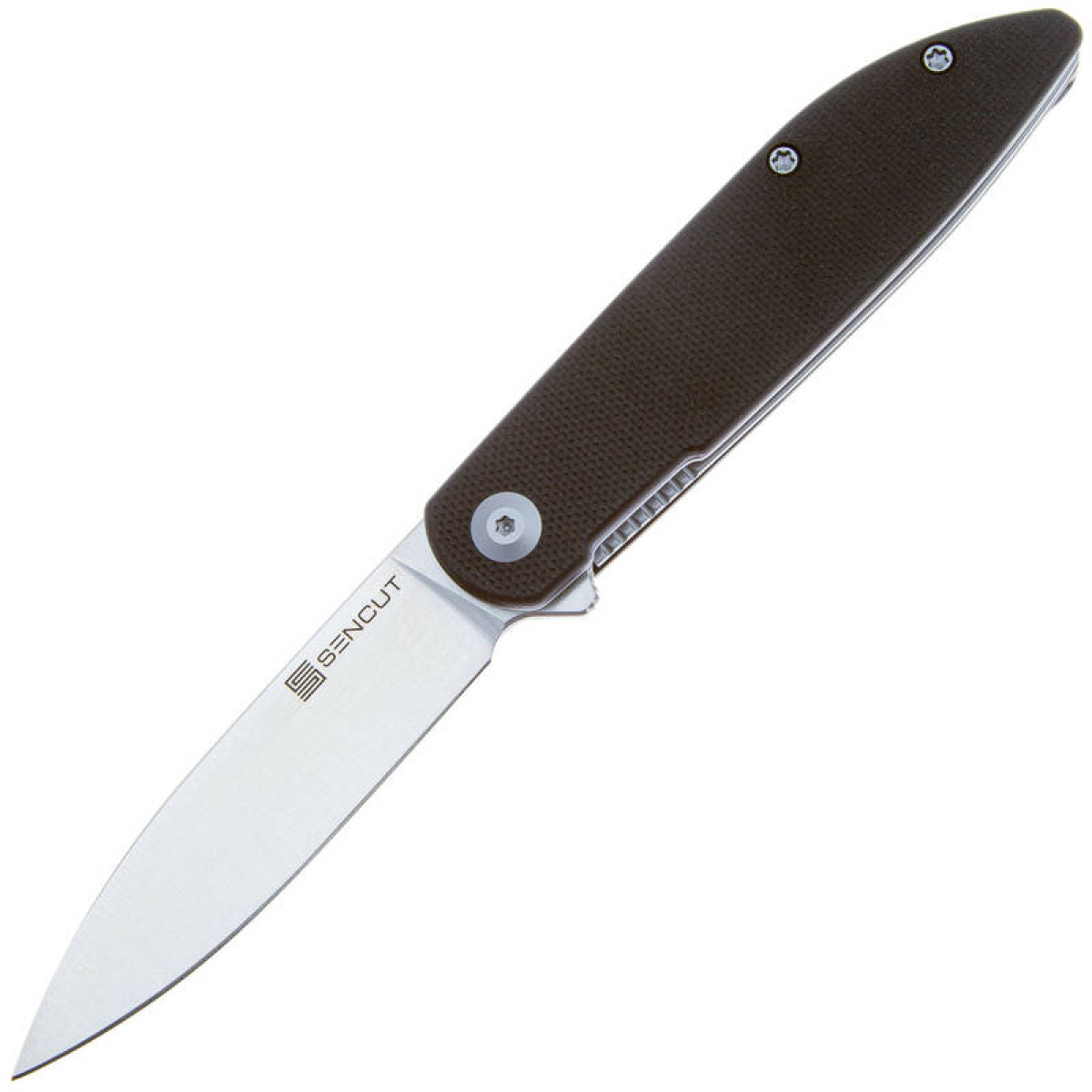 Складной нож Sencut Bocll II satin сталь D2 S22019-1, рукоять Black G10 1