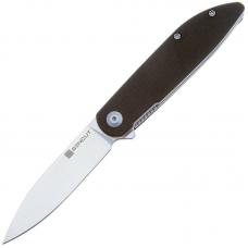 Складной нож Sencut Bocll II satin сталь D2 S22019-1, рукоять Black G10