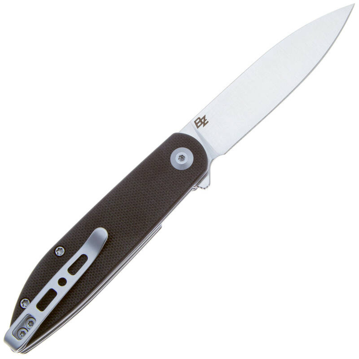 Складной нож Sencut Bocll II satin сталь D2 S22019-1, рукоять Black G10 12