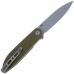 Складной нож Sencut Bocll II stonewash сталь D2 S22019-4, рукоять OD Green G10