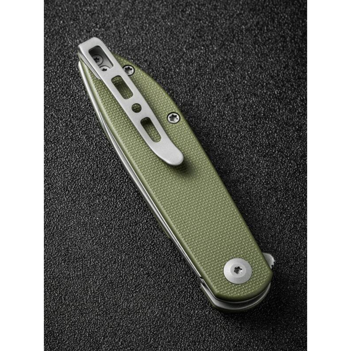 Складной нож Sencut Bocll II stonewash сталь D2 S22019-4, рукоять OD Green G10 5