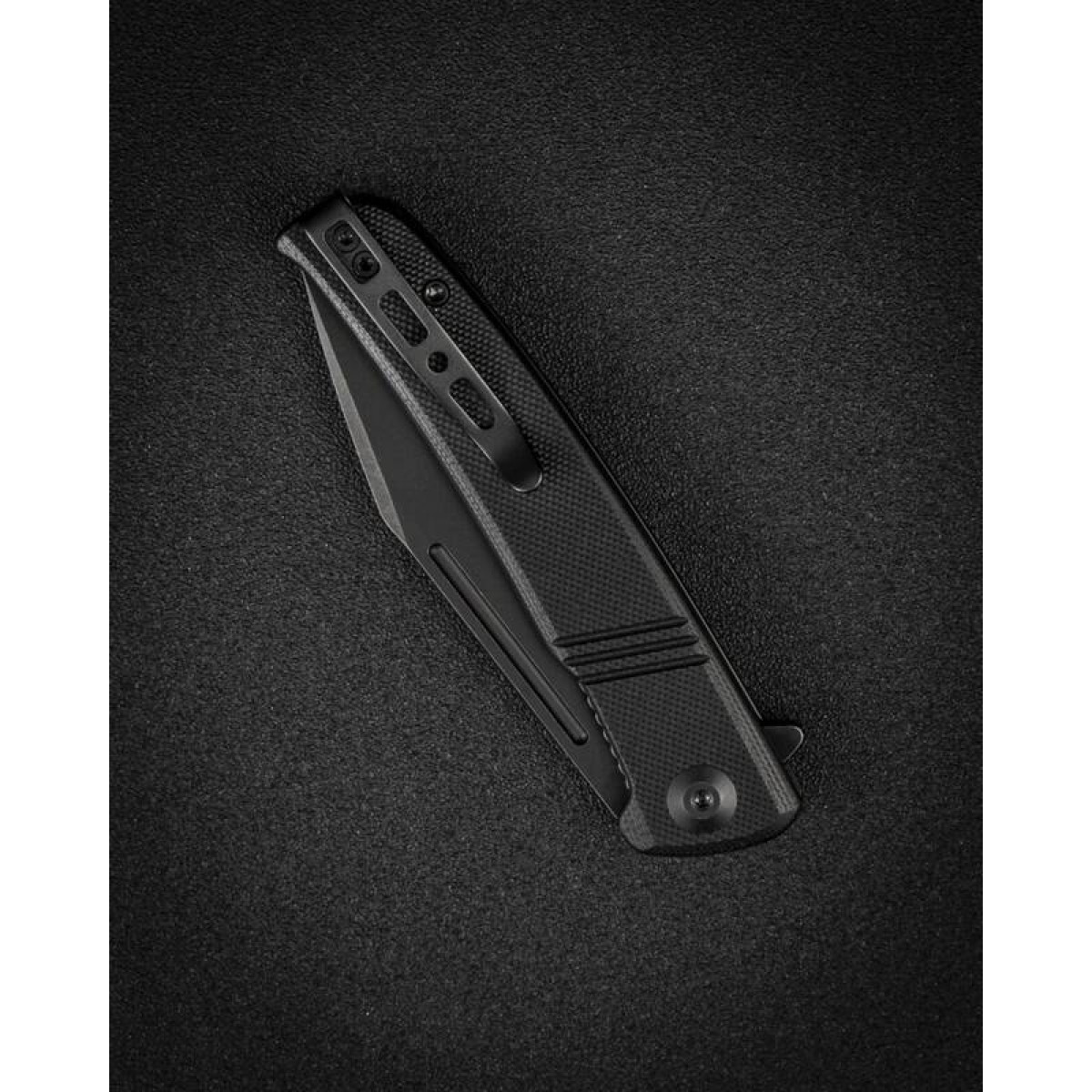 Складной нож Sencut Brazoria Blackwash сталь D2 SA12A, рукоять Black G10 2
