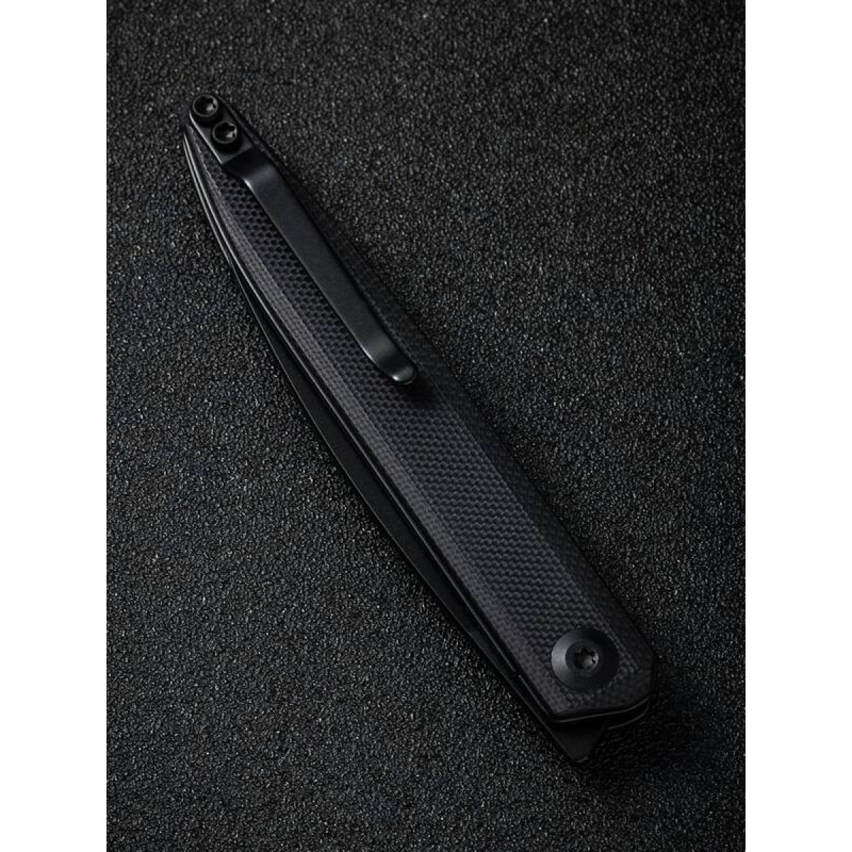 Складной нож SENCUT Jubil D2 S20029-2 Black Handle G10 Black 3