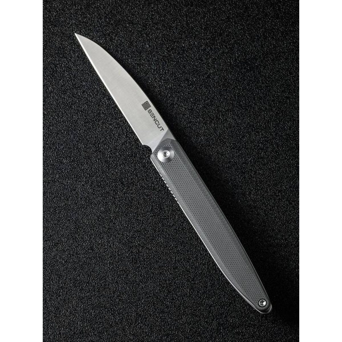 Складной нож SENCUT Jubil D2 S20029-3 Satin Finished Handle G10 Gray 4