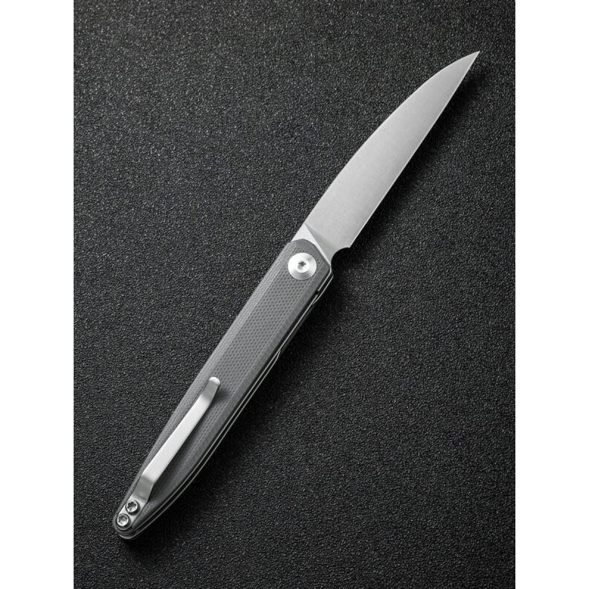 Складной нож SENCUT Jubil D2 S20029-3 Satin Finished Handle G10 Gray 2