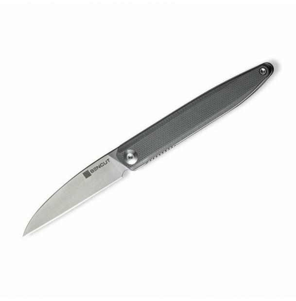 Складной нож SENCUT Jubil D2 S20029-3 Satin Finished Handle G10 Gray