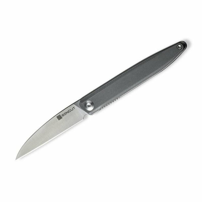 Складной нож SENCUT Jubil D2 S20029-3 Satin Finished Handle G10 Gray