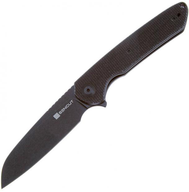Складной нож Sencut Kyril сталь S22001-3, рукоять Black Micarta