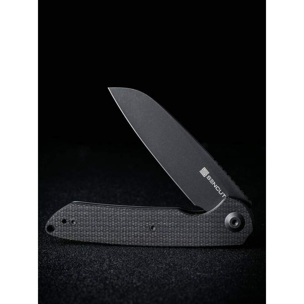 Складной нож Sencut Kyril сталь S22001-3, рукоять Black Micarta 7