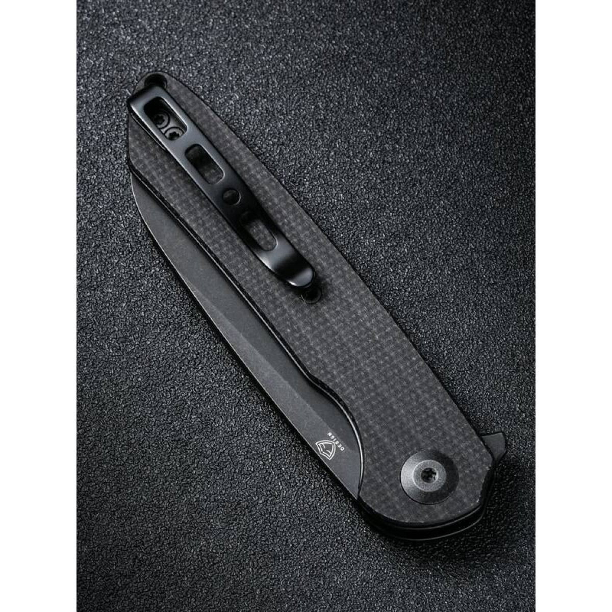 Складной нож Sencut Kyril сталь S22001-3, рукоять Black Micarta 4