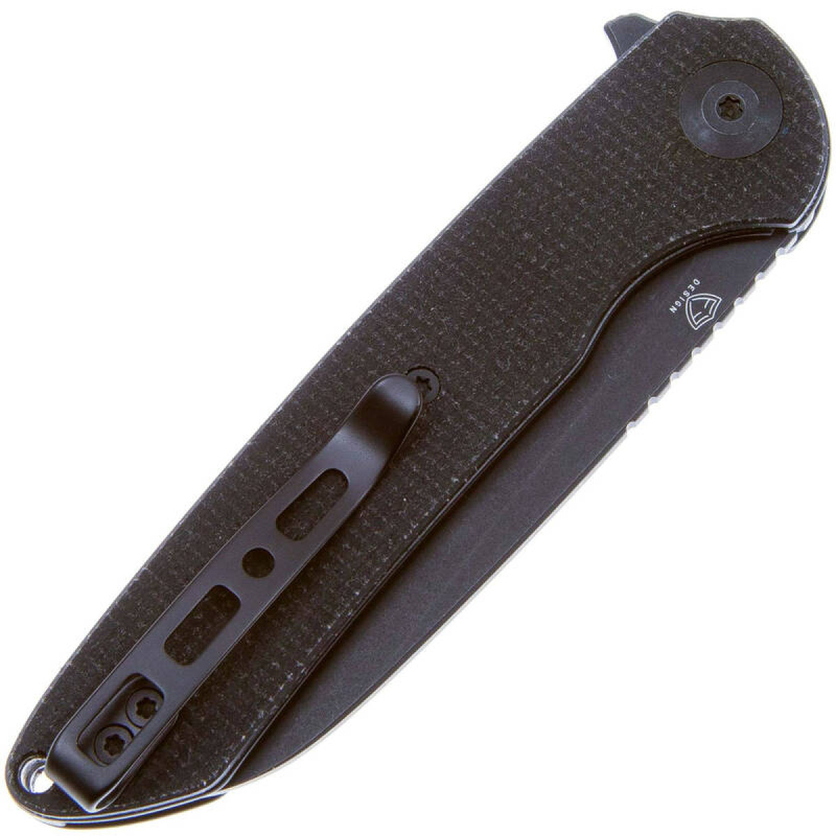 Складной нож Sencut Kyril сталь S22001-3, рукоять Black Micarta 8