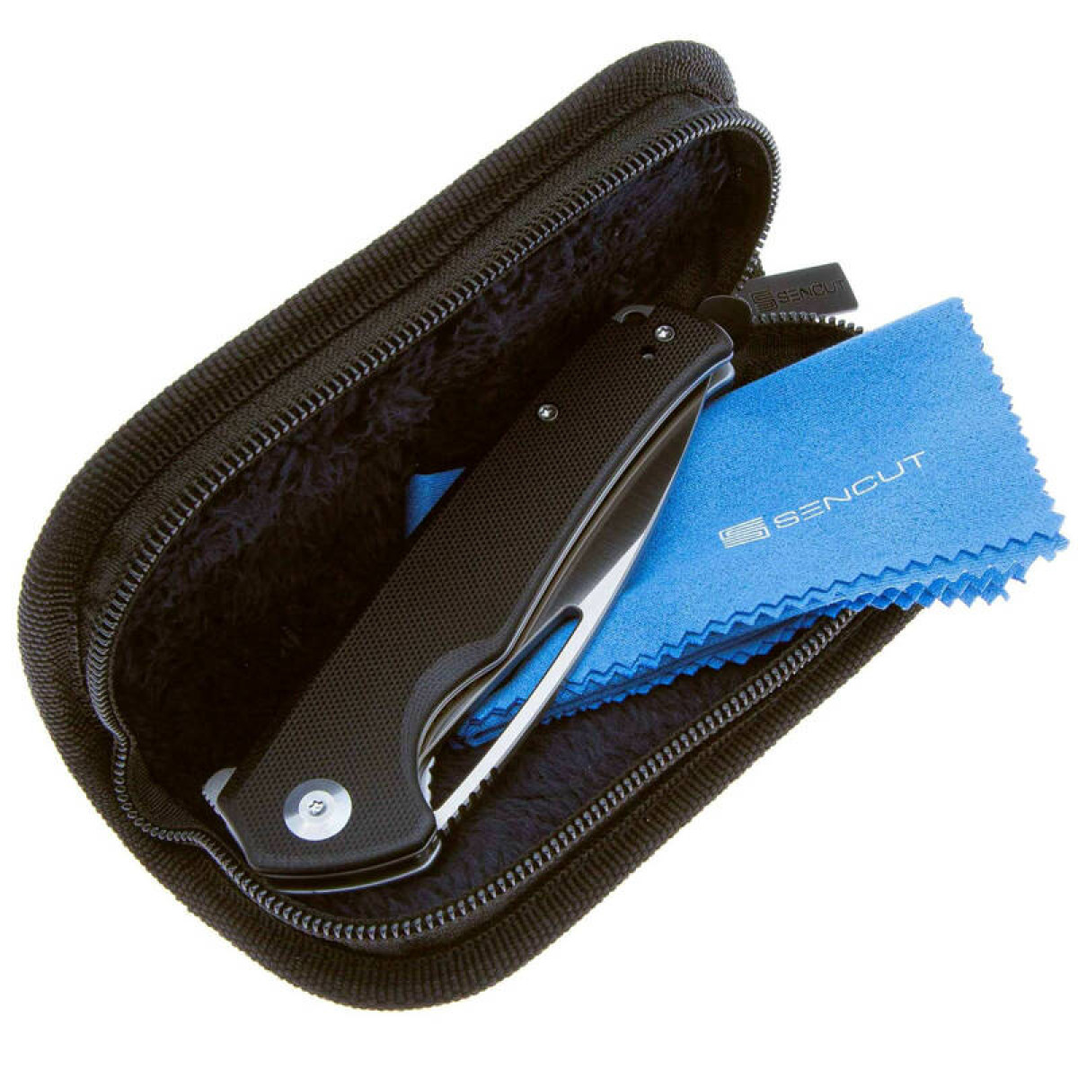 Складной нож Sencut Mims satin S21013-1 сталь 9Cr18MoV, рукоять Black G10 5