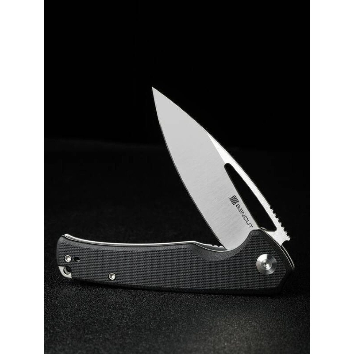 Складной нож Sencut Mims satin S21013-1 сталь 9Cr18MoV, рукоять Black G10 7