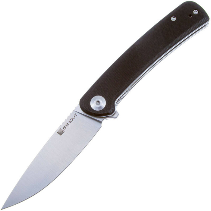 Складной нож Sencut Neches Satin сталь SA09A, рукоять Black G10