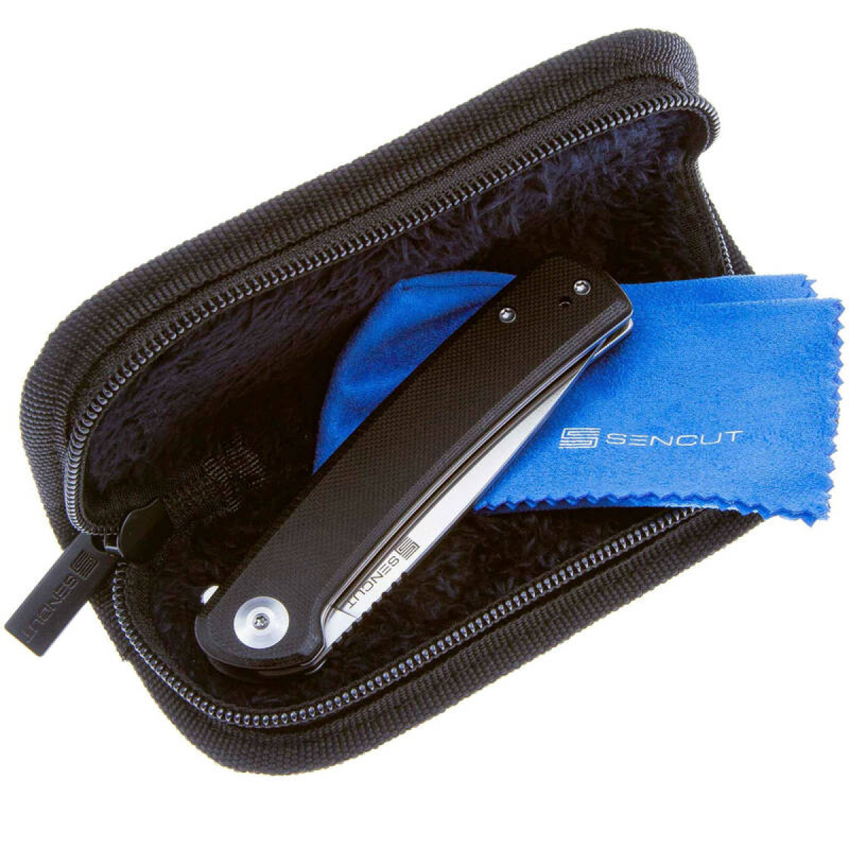 Складной нож Sencut Neches Satin сталь SA09A, рукоять Black G10 3