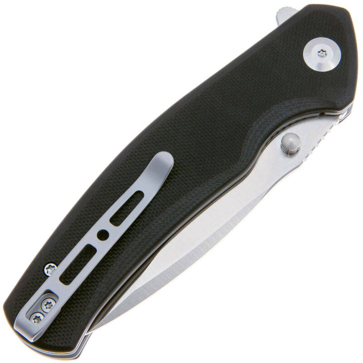 Складной нож Sencut Slashkin satin сталь D2 S20066-1, рукоять Black G10 5