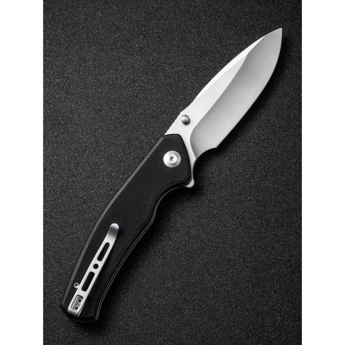 Складной нож Sencut Slashkin satin сталь D2 S20066-1, рукоять Black G10 12