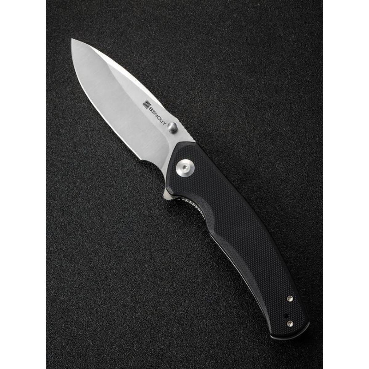 Складной нож Sencut Slashkin satin сталь D2 S20066-1, рукоять Black G10 10