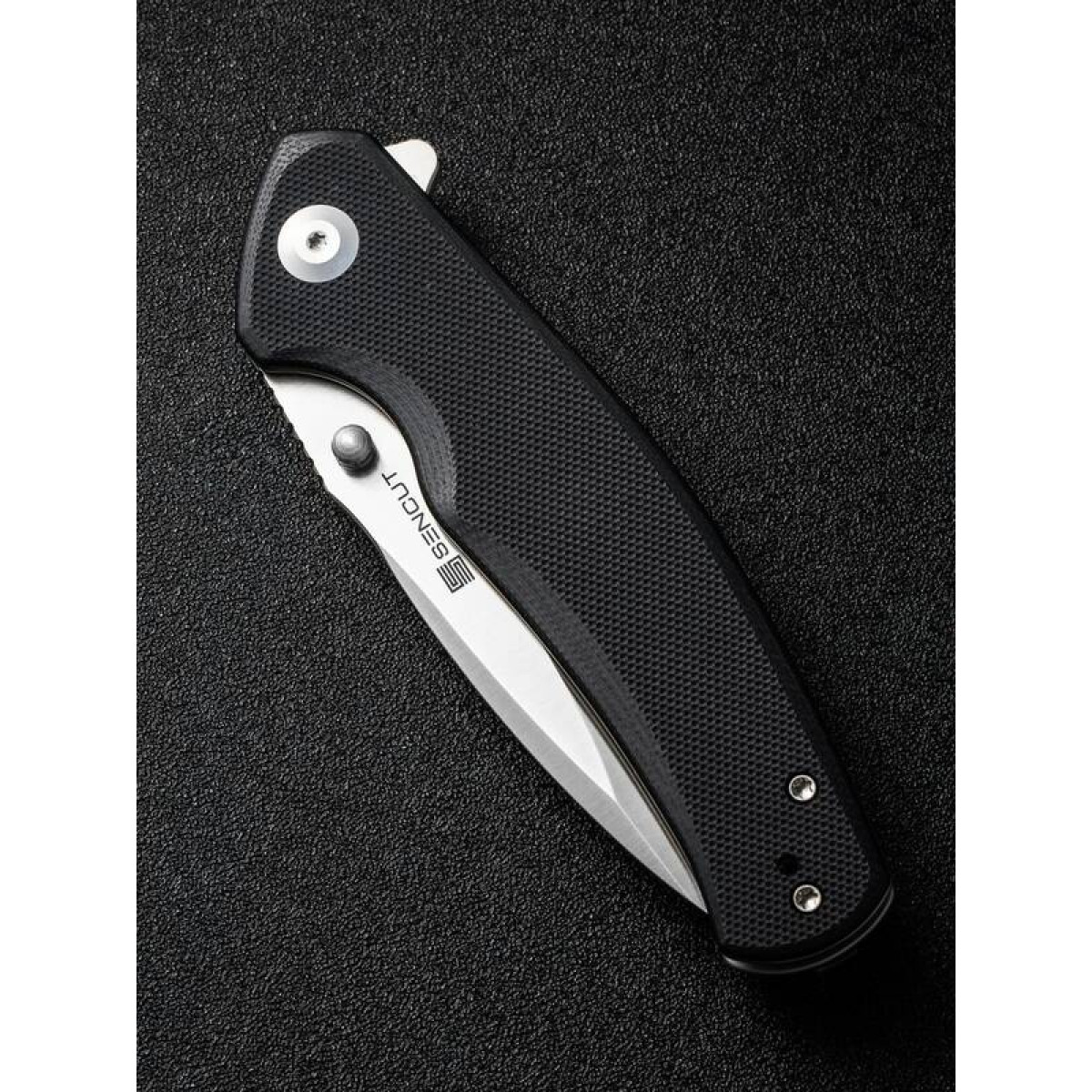 Складной нож Sencut Slashkin satin сталь D2 S20066-1, рукоять Black G10 9