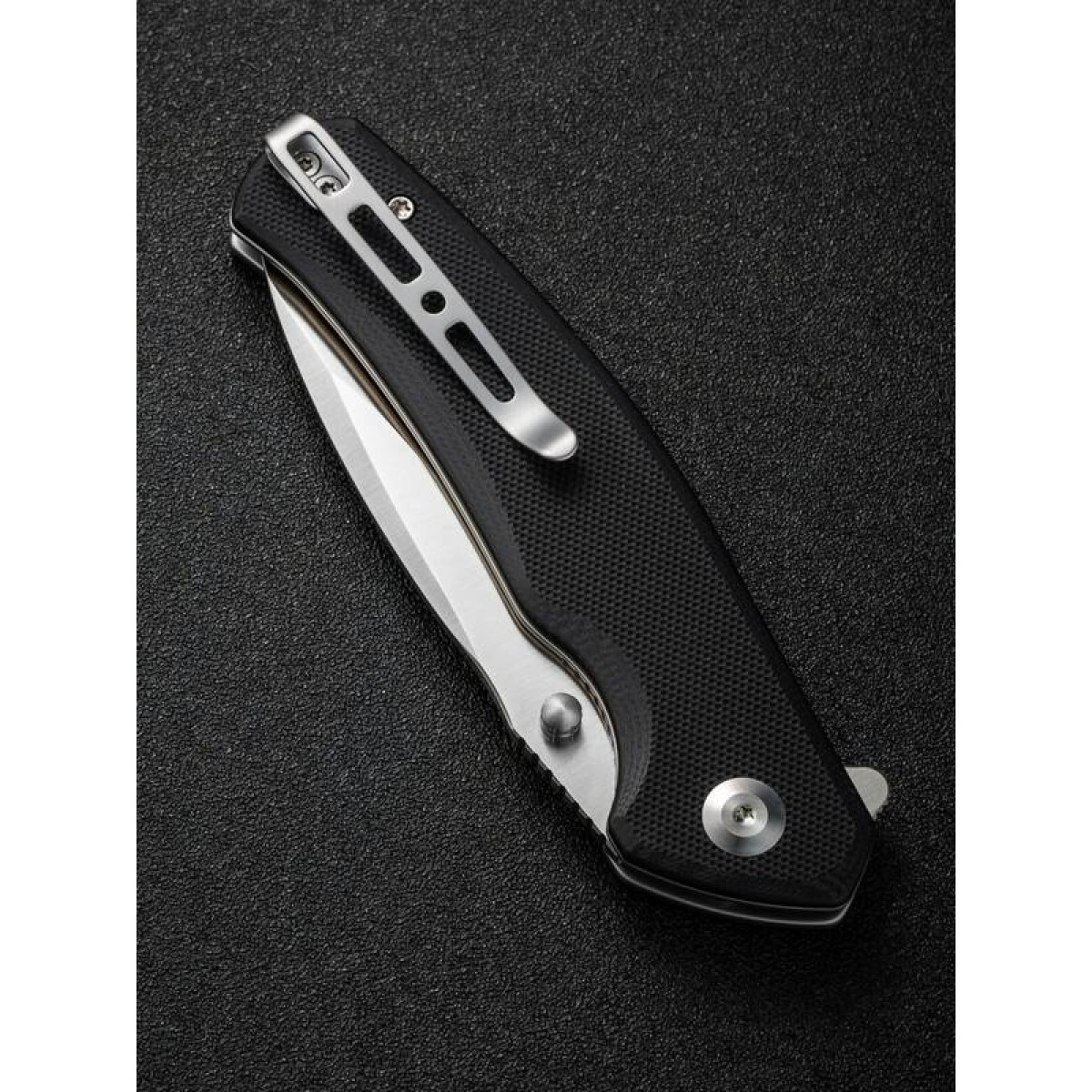 Складной нож Sencut Slashkin satin сталь D2 S20066-1, рукоять Black G10 8