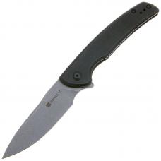 Складной нож Sencut Tynan Stonewash сталь SA10A, рукоять Blackwashed Steel