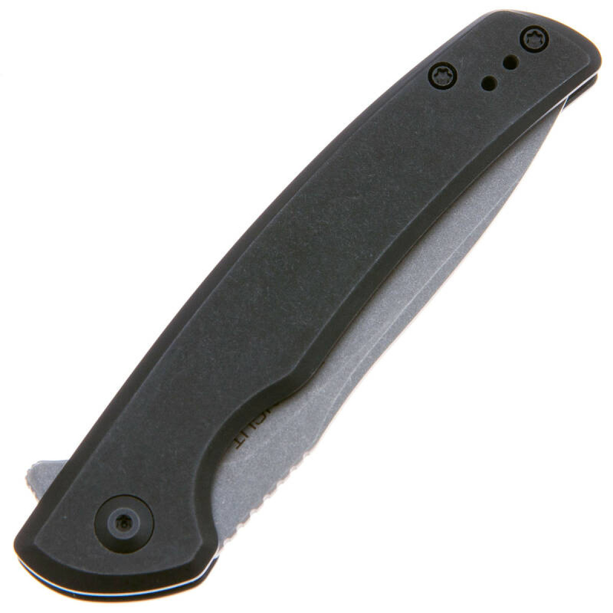Складной нож Sencut Tynan Stonewash сталь SA10A, рукоять Blackwashed Steel 2