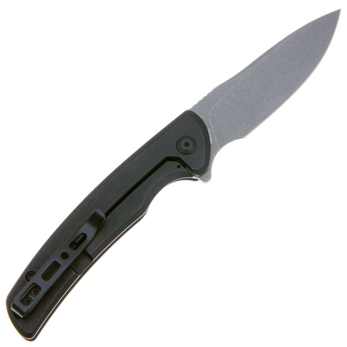 Складной нож Sencut Tynan Stonewash сталь SA10A, рукоять Blackwashed Steel 3