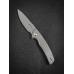 Складной нож Sencut Tynan Stonewash сталь SA10B, рукоять Stonewashed Steel