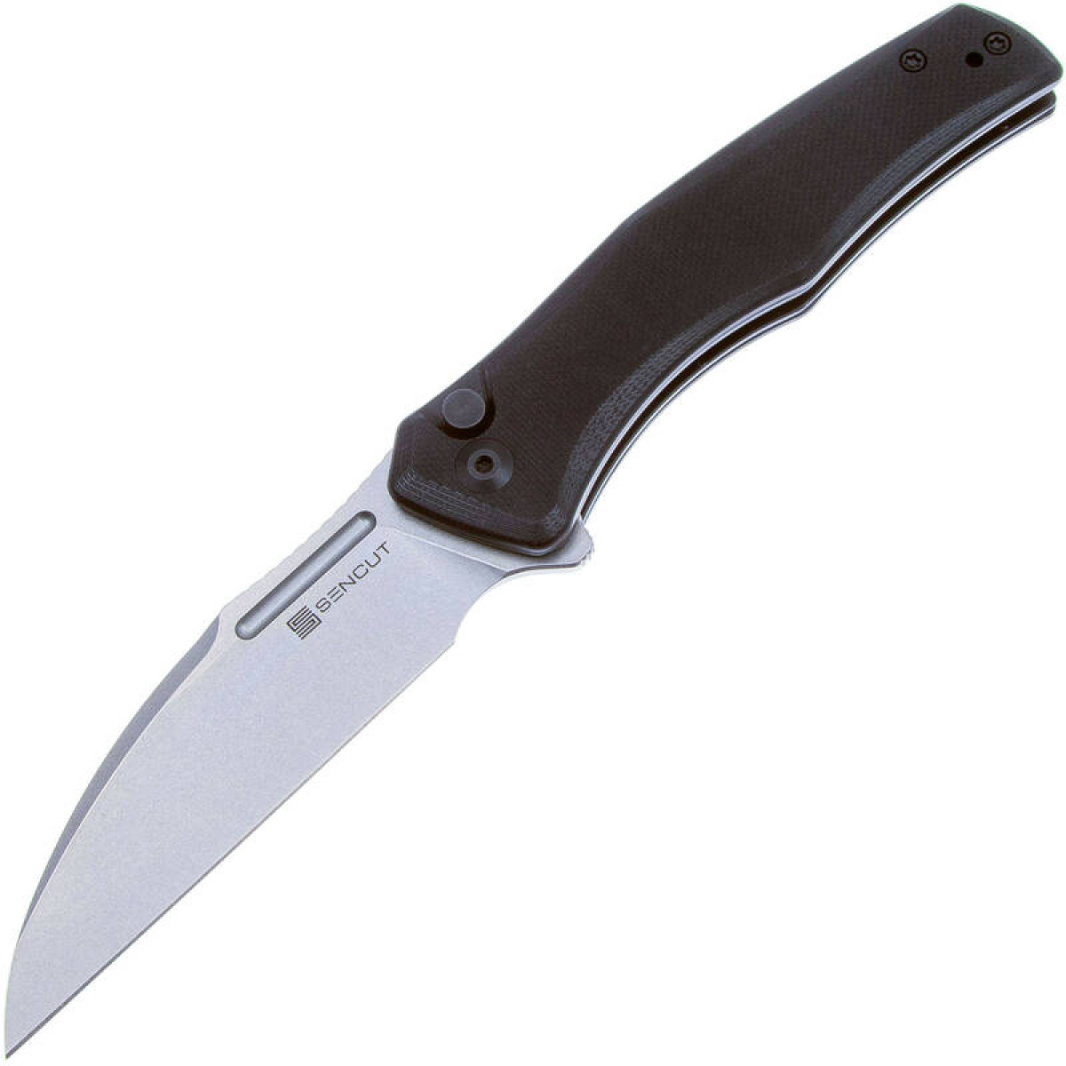 Складной нож Sencut Watauga Stonewash сталь D2 S21011-1, рукоять Black G10 1