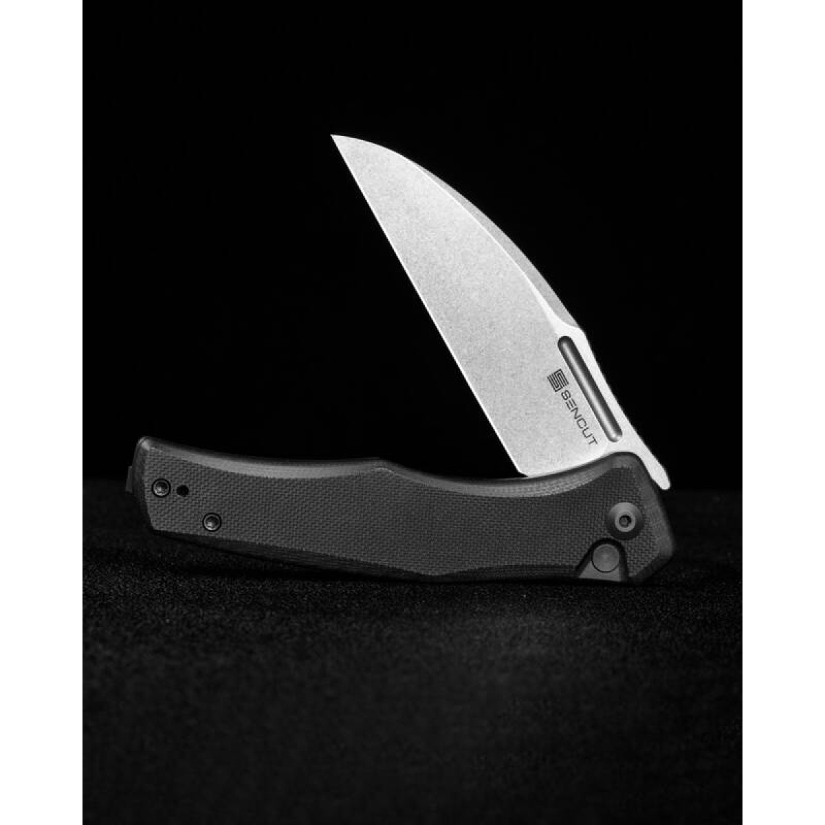 Складной нож Sencut Watauga Stonewash сталь D2 S21011-1, рукоять Black G10 7