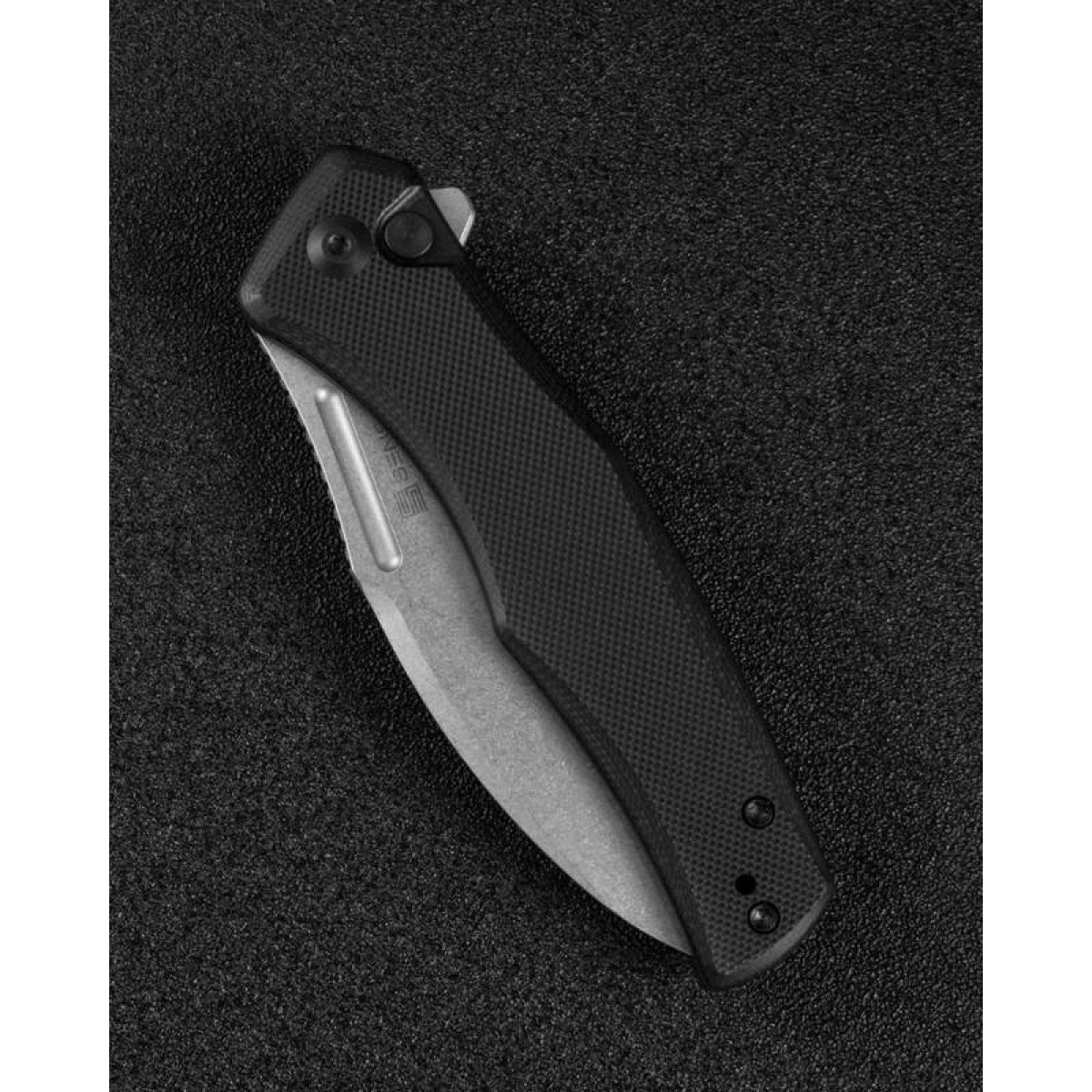 Складной нож Sencut Watauga Stonewash сталь D2 S21011-1, рукоять Black G10 9